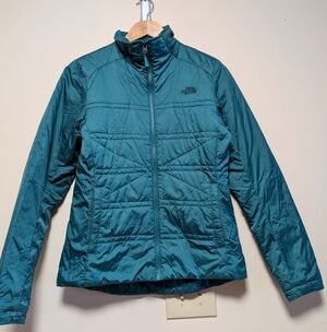The North Face Women’s Emerald Green Lightweight Insulated Jacket | Size S